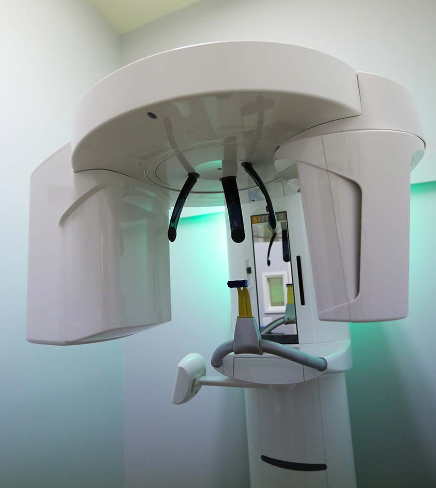 3-D Cone Beam CT Scanner.